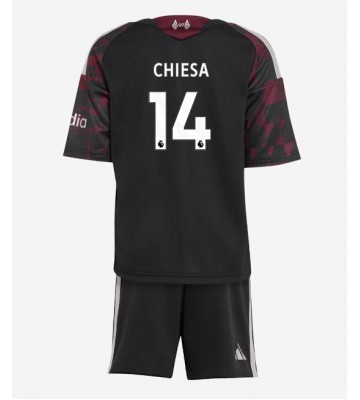 Liverpool Federico Chiesa #14 Tredjetrøje Børn 2026-27 Kortærmet (+ Korte bukser)